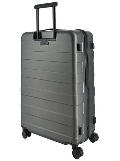 5-7泊】無印良品 スーツケース ハードキャリー 75L グレー 【受託