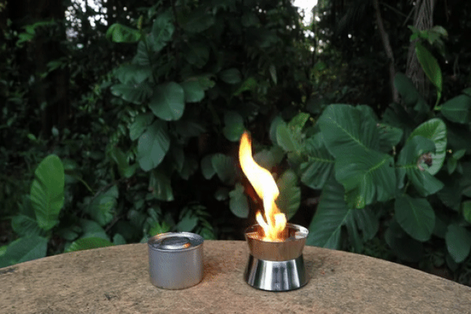 美しい炎の渦が続くポケットストーブ：Ember Stove | CAMPLOG GEAR