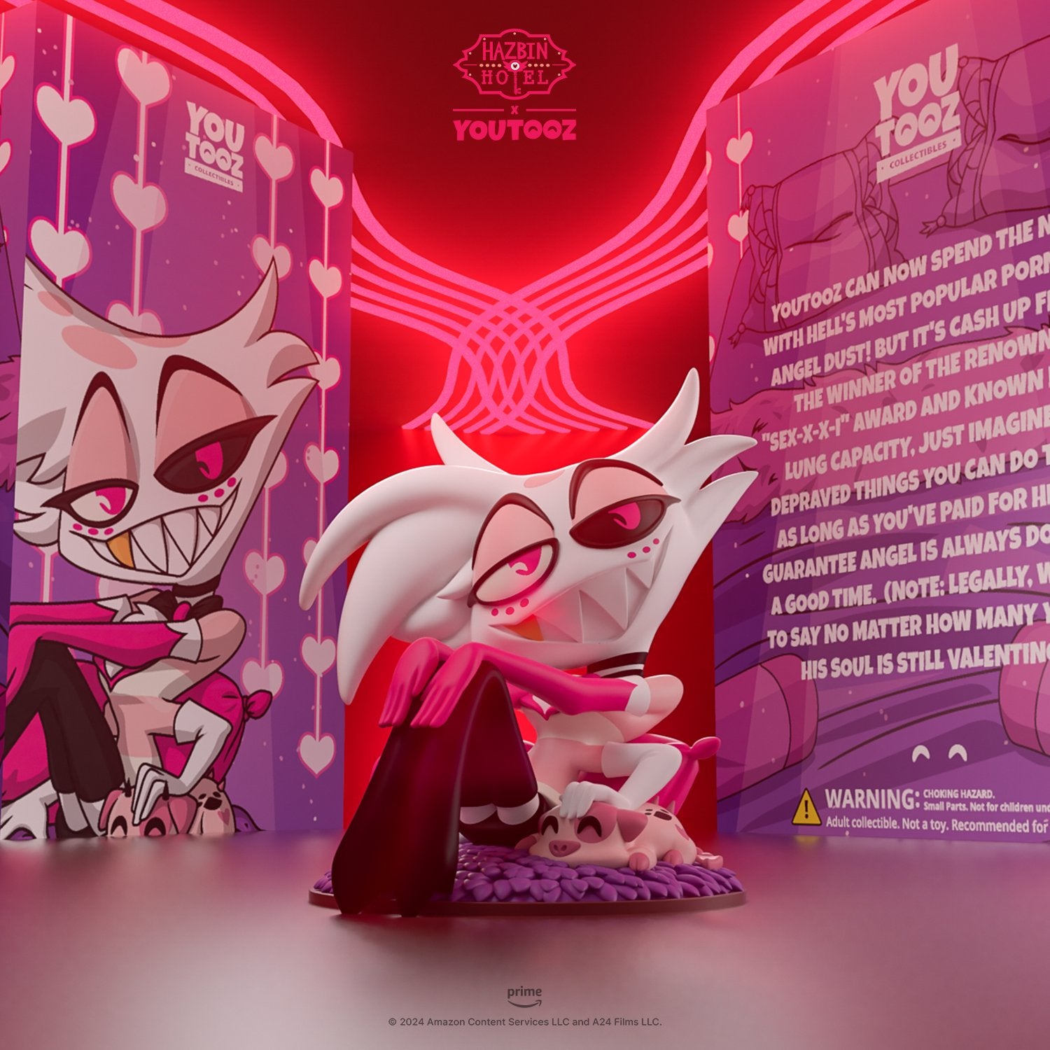 Youtooz Hazbin Hotel フィギュア （エンジェル・ダスト） – インフォ
