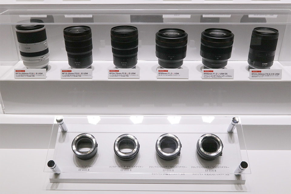 キヤノンRFレンズ大三元の望遠ズームが驚きの小ささだった！【CP+2019