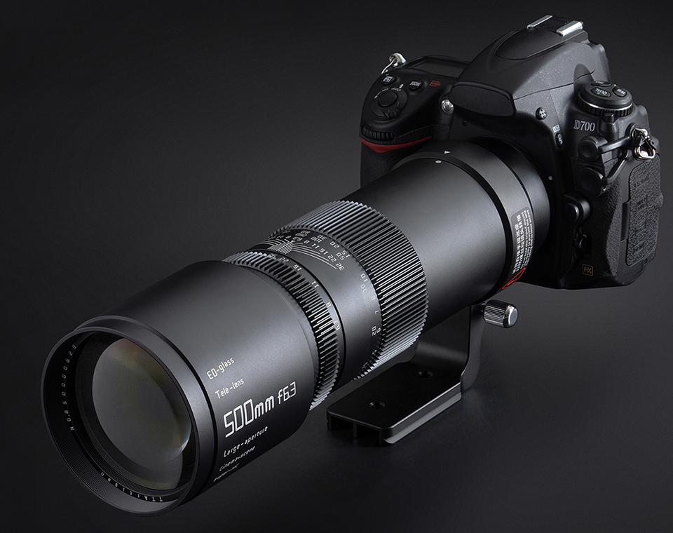 実売5万円台の500mm超望遠レンズ「TTArtisan 500mm f/6.3 Telephoto