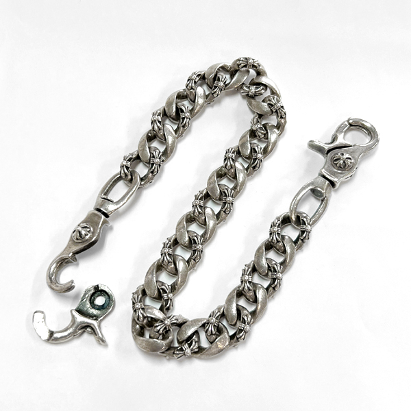 クロムハーツ ウォレットチェーンをキーチェーンへ分岐カスタム