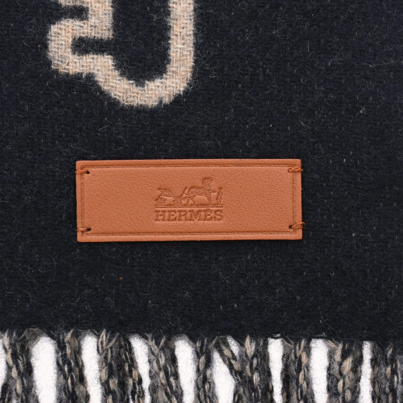 エルメスカザック キー コレクション マリン/ベージュシネ レディース