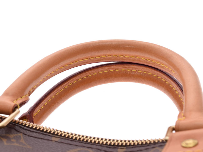 ルイヴィトン モノグラム スピーディ30 ブラウン M41526 USA製