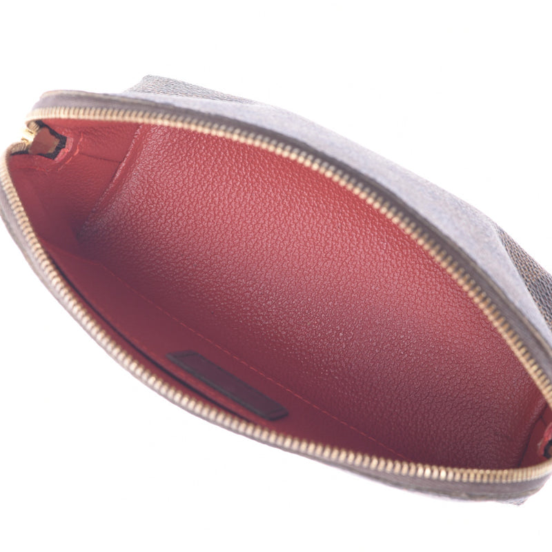 ルイヴィトンポシェット コスメティック 14137 ブラウン レディース