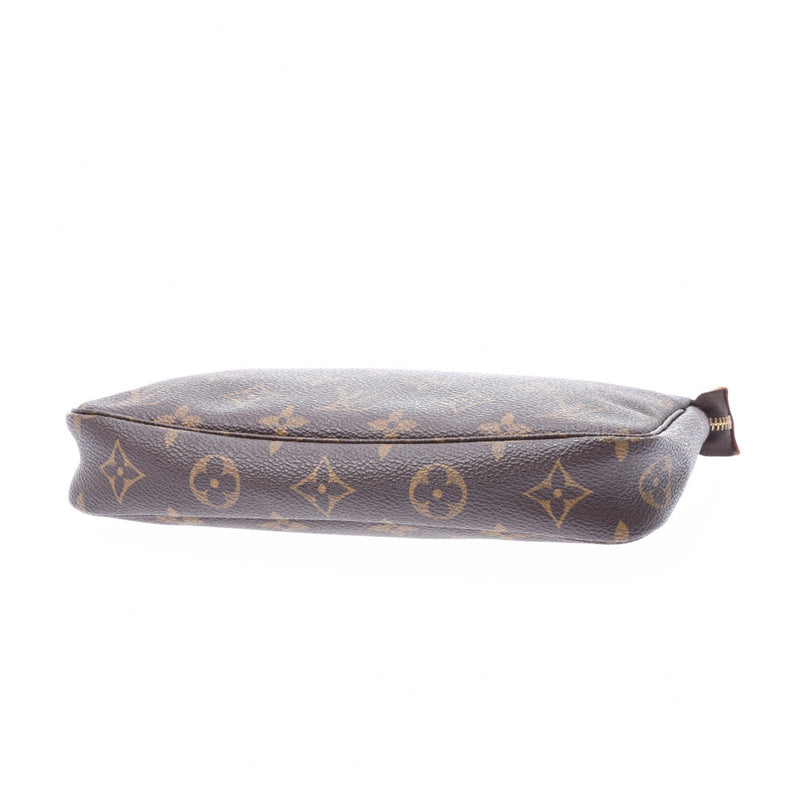 ルイヴィトンポシェット アクセソワール 14145 ブラウン レディース