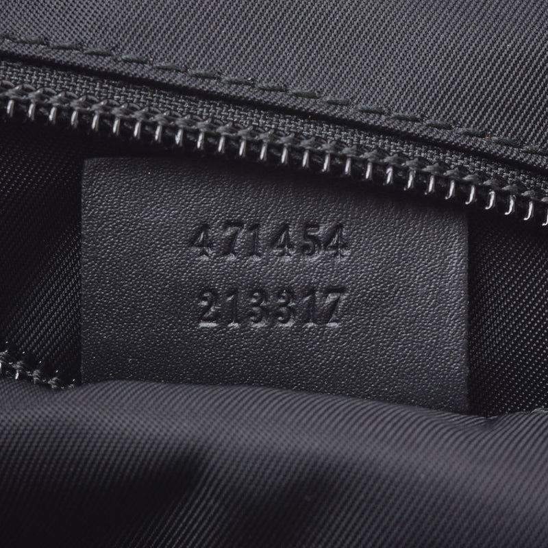 グッチショルダーバッグ シェリーライン 黒 ユニセックス キャンバス