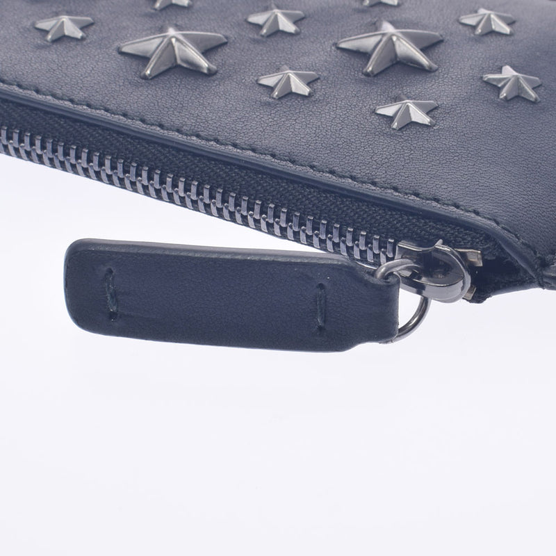 ジミーチュウCASEY フラグメントケース スタースタッズ 黒 ユニ