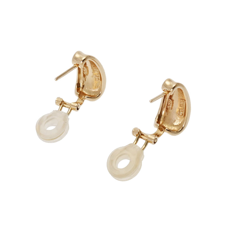 セリーヌロゴ ピアス 2WAY レディース K18イエローゴールド イヤリング