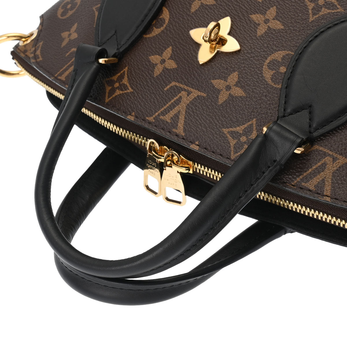 ルイヴィトンフラワージップドトート PM 2WAY 14145 ノワール