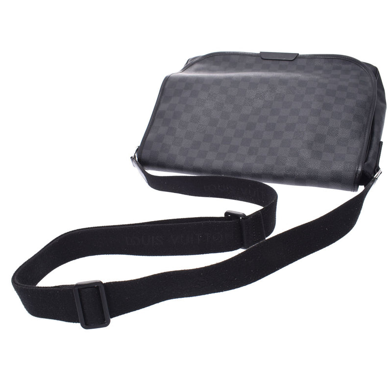 ルイヴィトングラフィット ダニエルMM 14137 黒/グレー メンズ