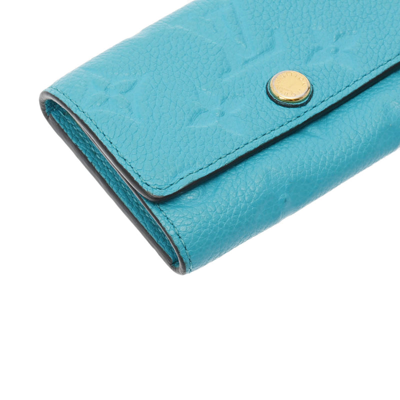 ルイヴィトンミュルティクレ 6 43006 ターコイズ レディース レザー