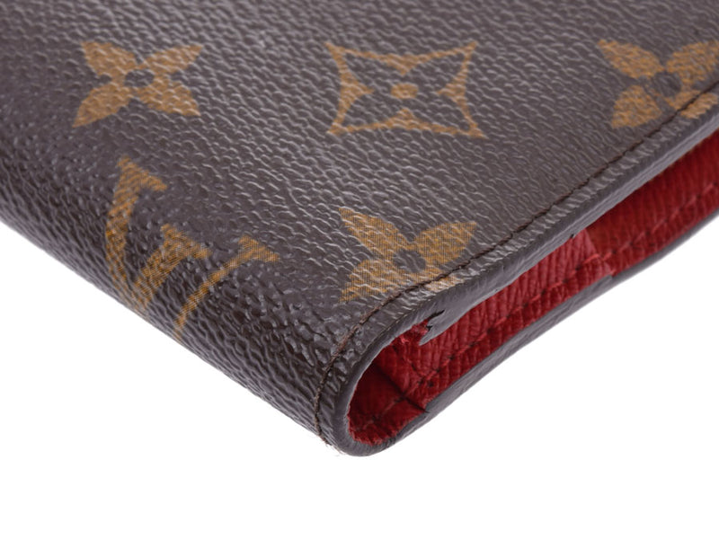 ルイヴィトン モノグラム ポルトフォイユ アンソリット ルージュ