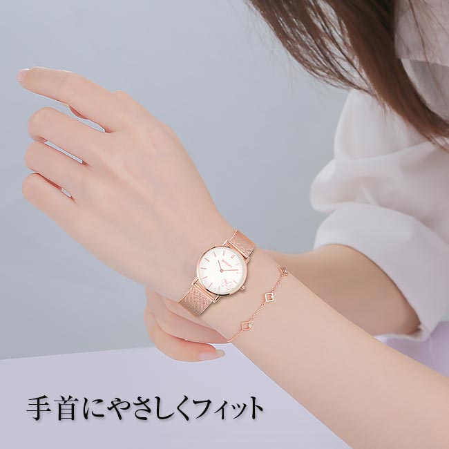 SNOOPY スヌーピー ダイヤスリム腕時計 【通常】｜nihonchokuhan(日本