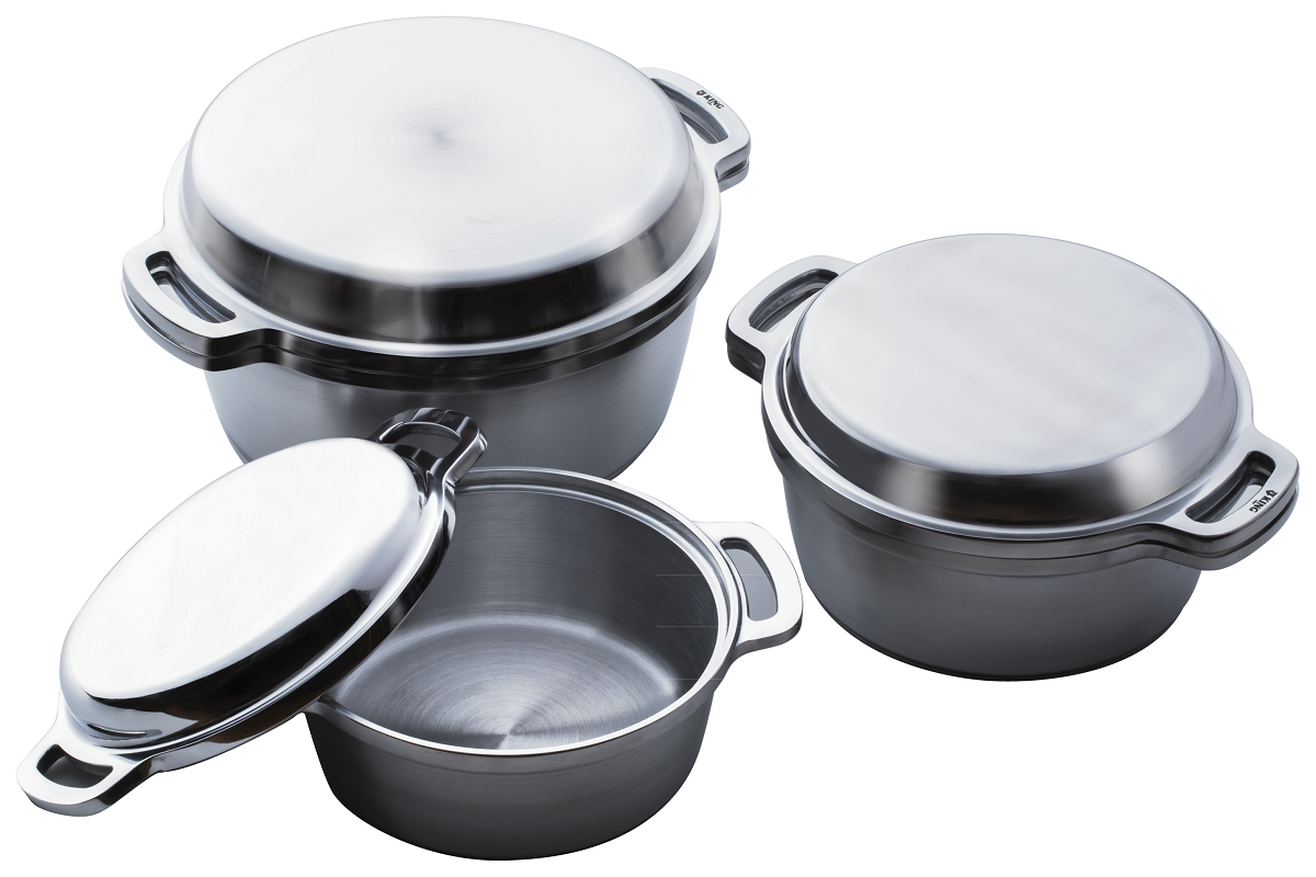 広島/HALムスイ〉KING無水鍋(R)18cm