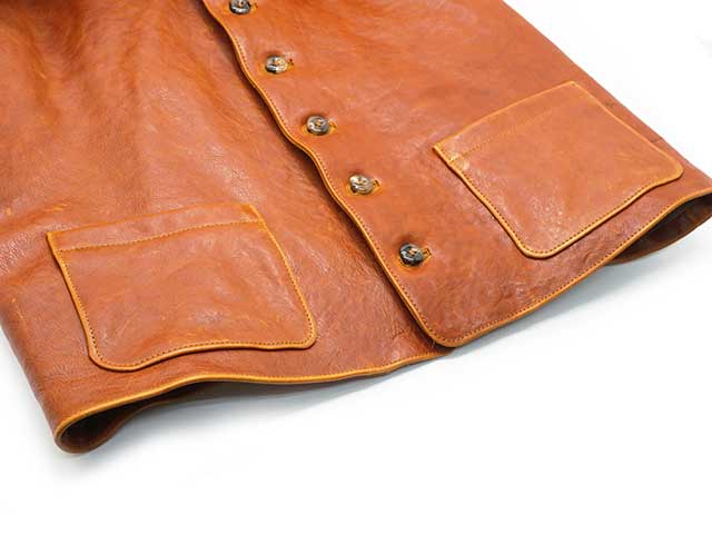 The 2 Monkeys/ザ トゥーモンキーズ】2023AW「Leather Waistcoat