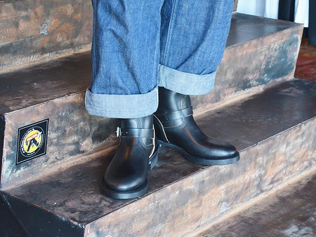 Makers/メイカーズ】「10inch Engineer Boots”ITALIAN HORSE BUTT”/10