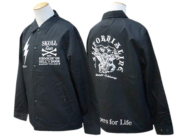 SKULL FLIGHT/スカルフライト】2023AW「Skull Head Coach Jacket