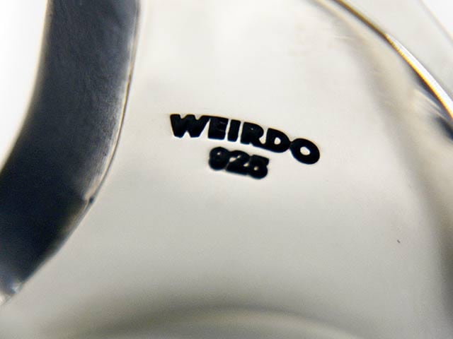 WEIRDO JEWELRY/ウィアードジュエリー】「FUCK U Ring/ファックUリング