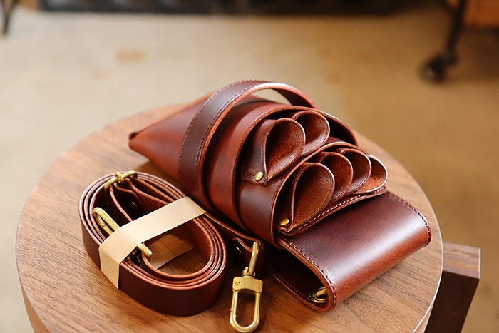 シザーケース本革6丁用 -swell s- |シザーケース専門店｜美容師向け本