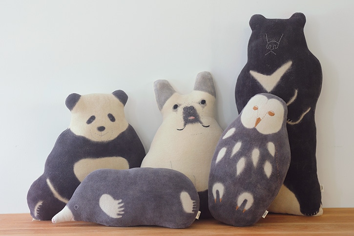 動物クッション （トモタケ） | ラッピング不可 | cotogoto
