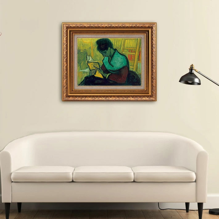 本を読む女性 【8号】 フィンセント・ファン・ゴッホ 【 額縁が選べる