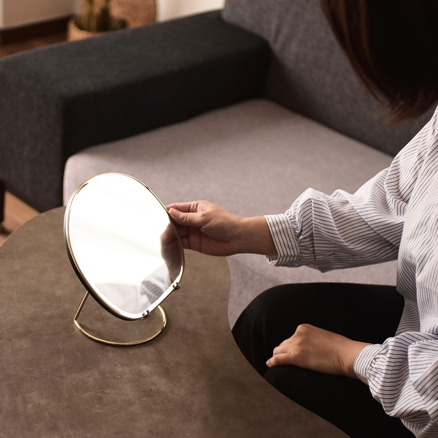 ferm LIVING ファームリビング Pond Table Mirror 卓上ミラー 北欧