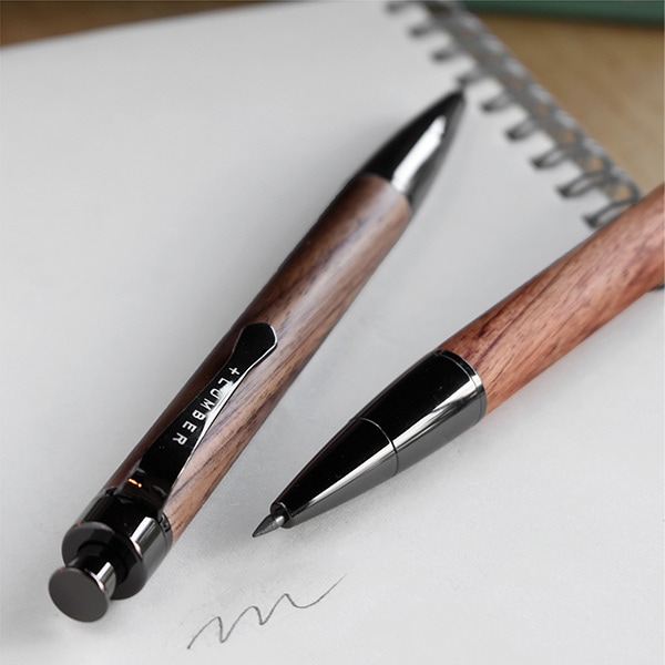 LEAD PENCIL 2mm」大人の鉛筆、高級木材の芯ホルダー【名入れ可能