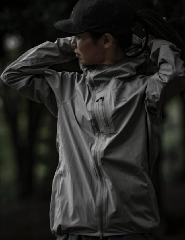 マイルストーン milestone アップスウィングレインフーディ UP-SWING