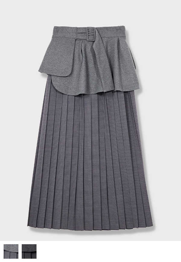 Over Pleat Skirt | ALL ITEMS | INTIMITE(アンティミテ)