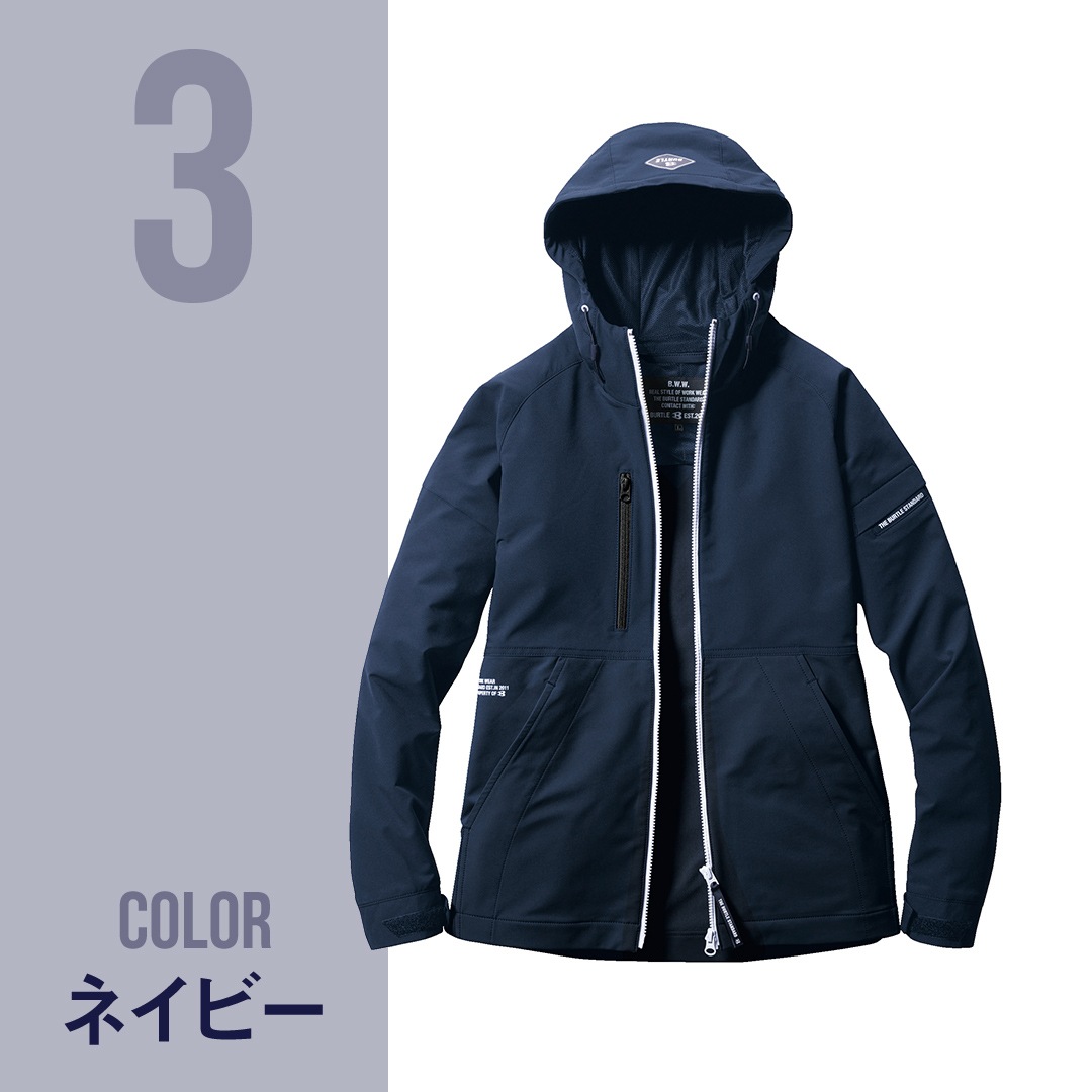 BURTLE バートル 9505 長袖 ジャケット フーディ パーカー メンズ