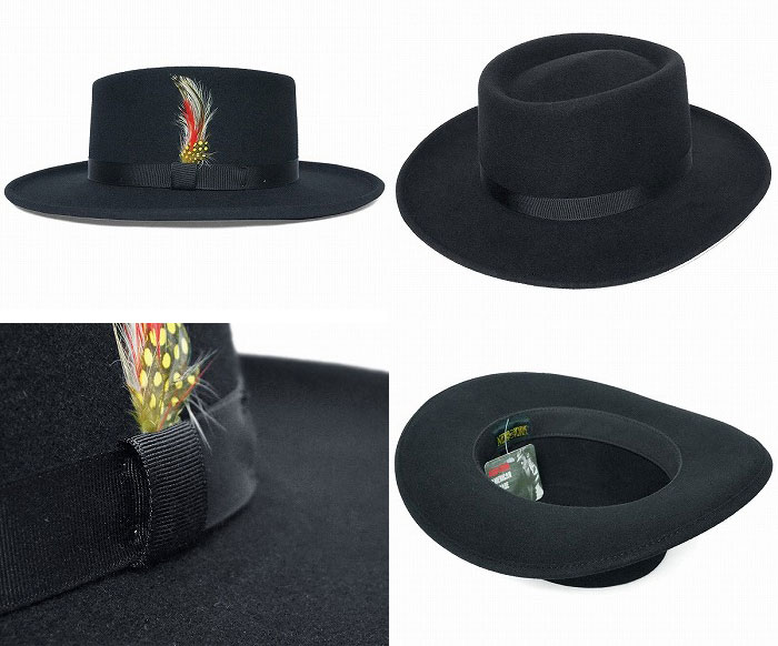 送料無料 NEW YORK HAT ニューヨークハット 5314 Mid Nite Gambler