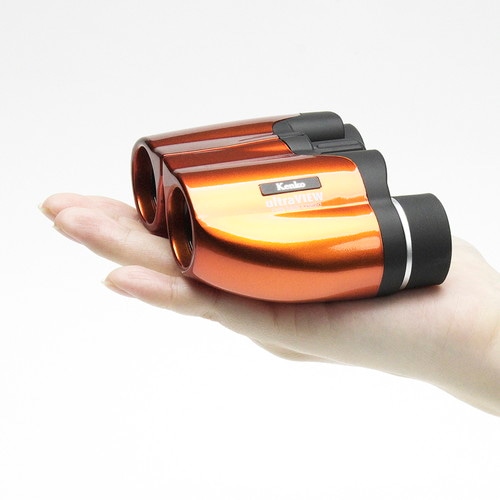 即配】 双眼鏡 ライブ用 10倍 10×20 オレンジ ウルトラビューM compact