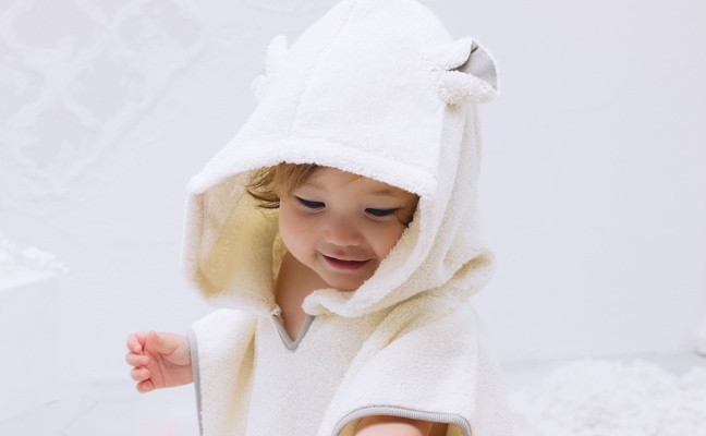 MOCO フード付ポンチョ | [mama's select] | | 今治タオルのコン