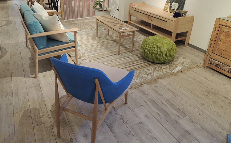 kitani(キタニ) イージーチェア/椅子 IL-10 オーク無垢材 | おしゃれな