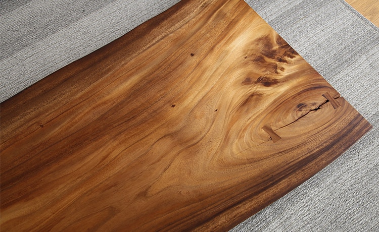 モンキーポッド 一枚板 テーブル 天板 無垢 材木 幅160 1枚板 オイル