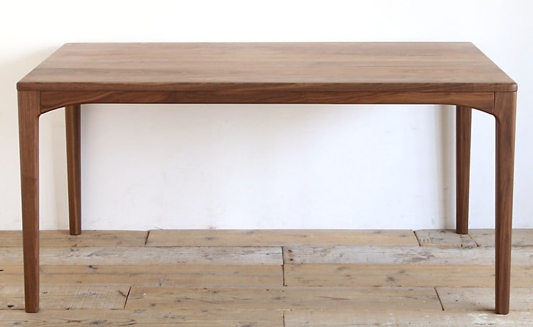 ノース ダイニングテーブル 無垢材 幅130-200cm 高さ72cm