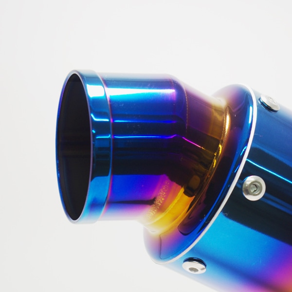 Mv83【カーボン／ヒートエンド】汎用サイレンサー（サーキットスポーツ