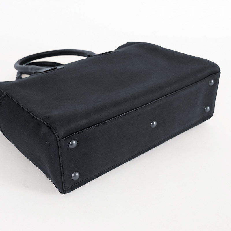 レザートートバッグ ビジネス メンズ 本革 仕事鞄 CROSBY-II MAT BLACK
