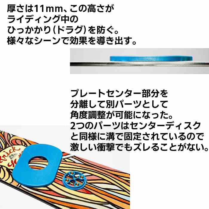 OJK オージェイケープレート DRAG DAKE FREERIDE MODEL ドラグダケ