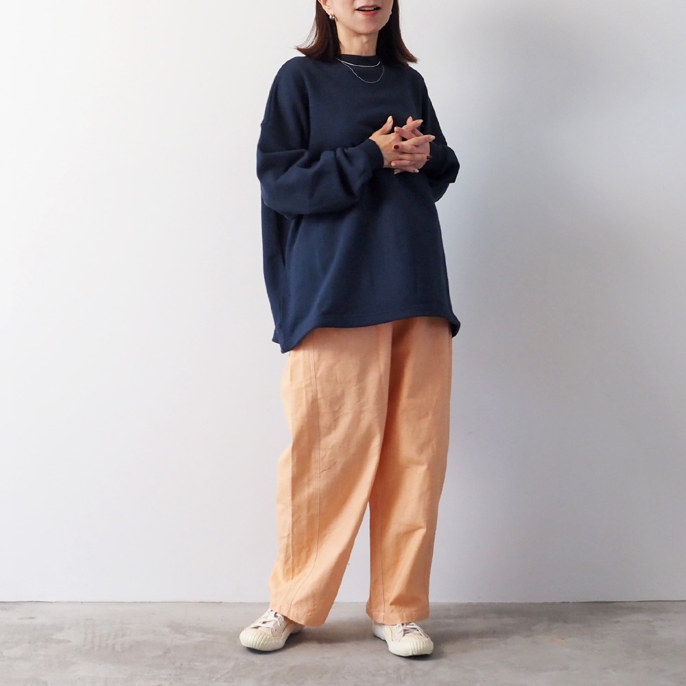 NARU(ナル) 綿麻ムラ糸デニム ノッポパンツ 667800 | BOTTOMS | NARU