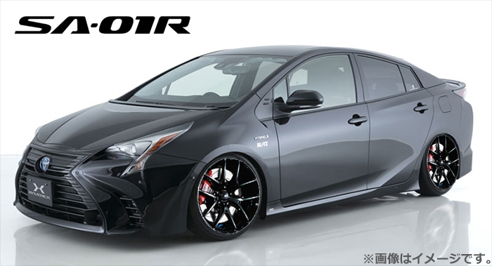 プリウスPHV用 ウェッズスポーツ SA-01R(ウォースブラッククリア) 18