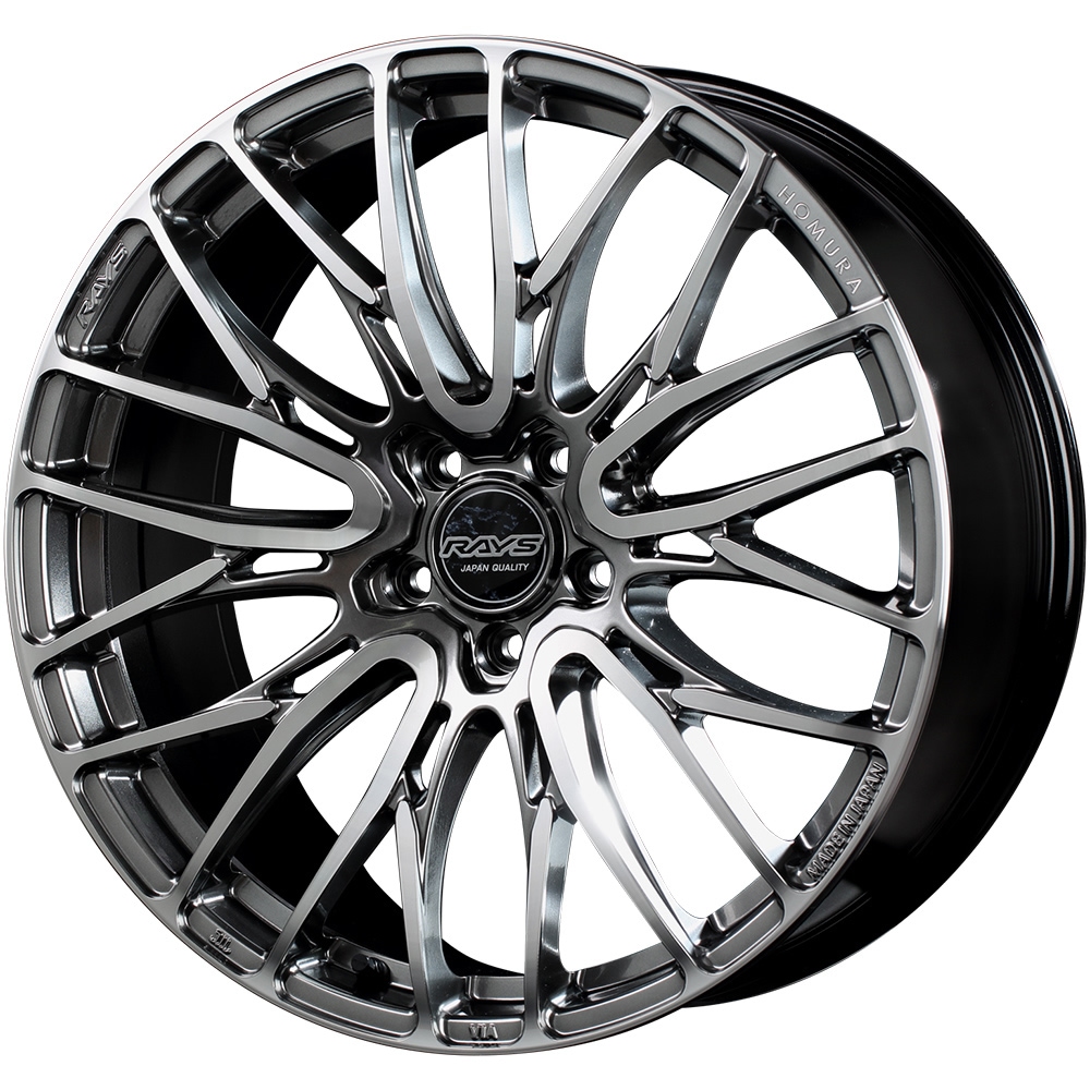 プリウス60系専用 HOMURA 2×10 BD 19インチホイール＆タイヤセットを