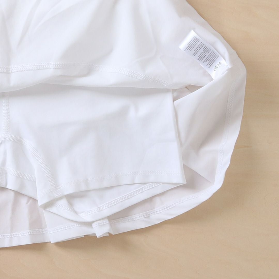 LinearSkortリニアスコート|テニスウェア|スコート|White | テニス