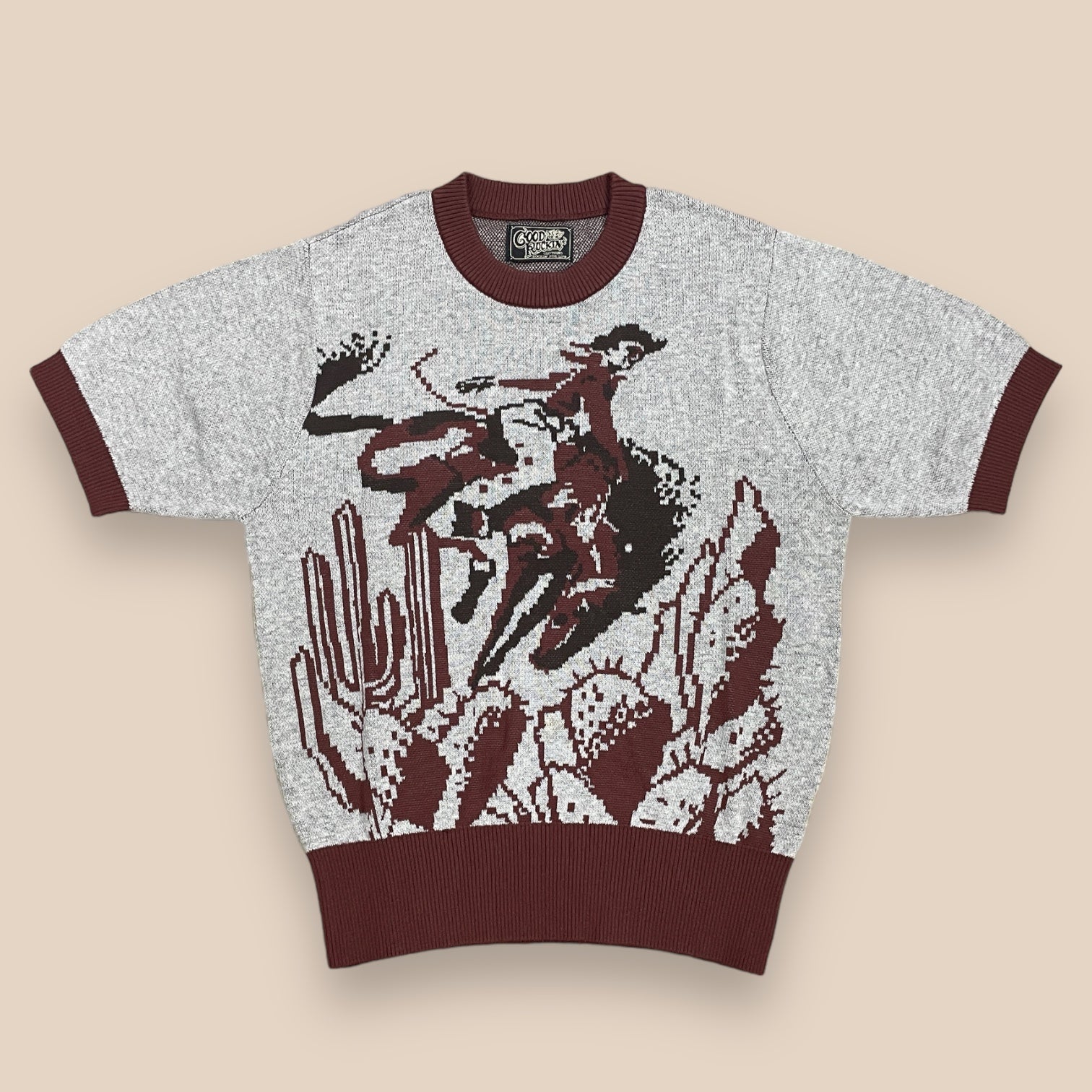 Vintage style summer sweater「Rodeo」/ヴィンテージスタイルサマー