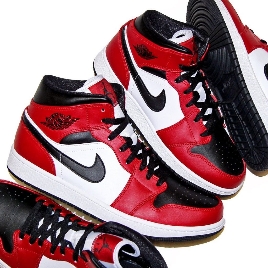 NIKE AIR JORDAN 1 MID CHICAGO BLACK TOEが6/3に国内発売予定【直