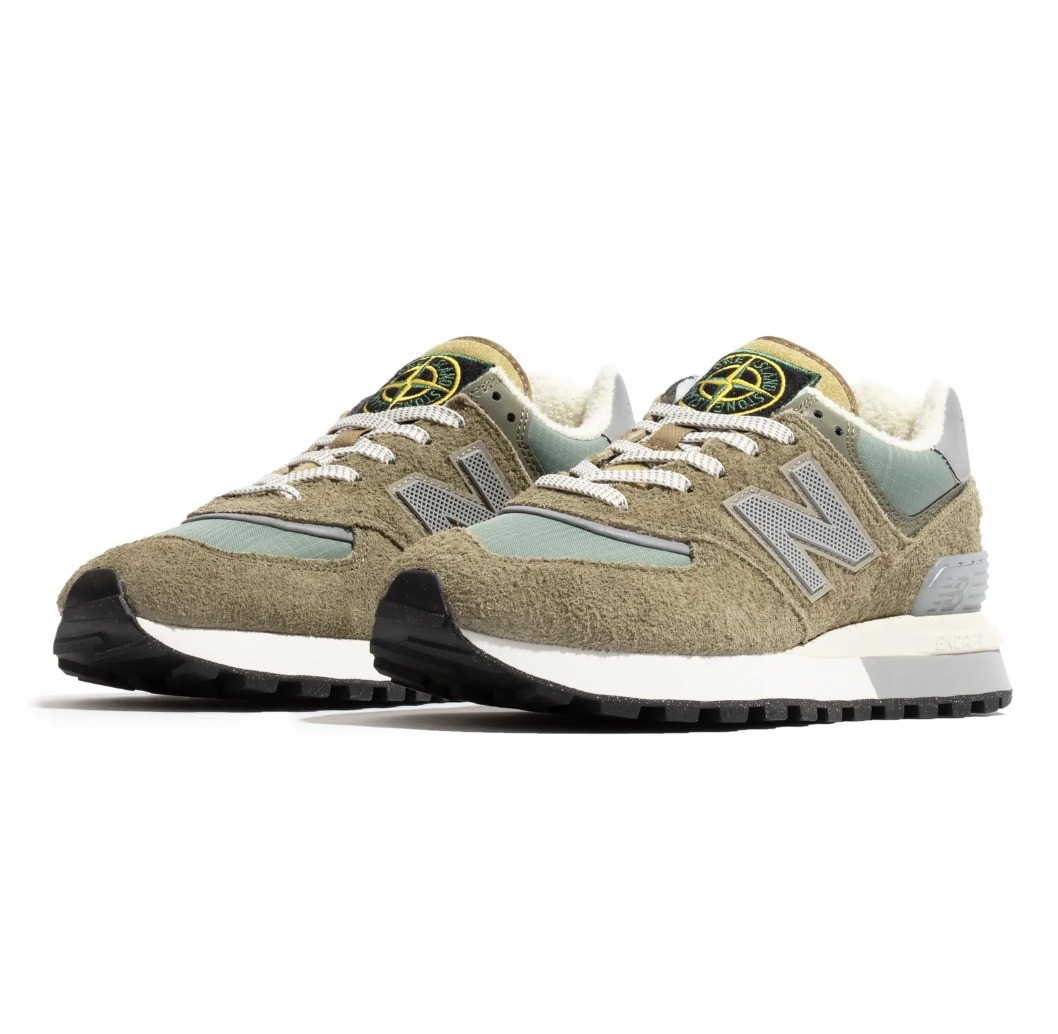 STONE ISLAND × NEW BALANCE 574 LEGACYが2/16に国内発売予定 | God