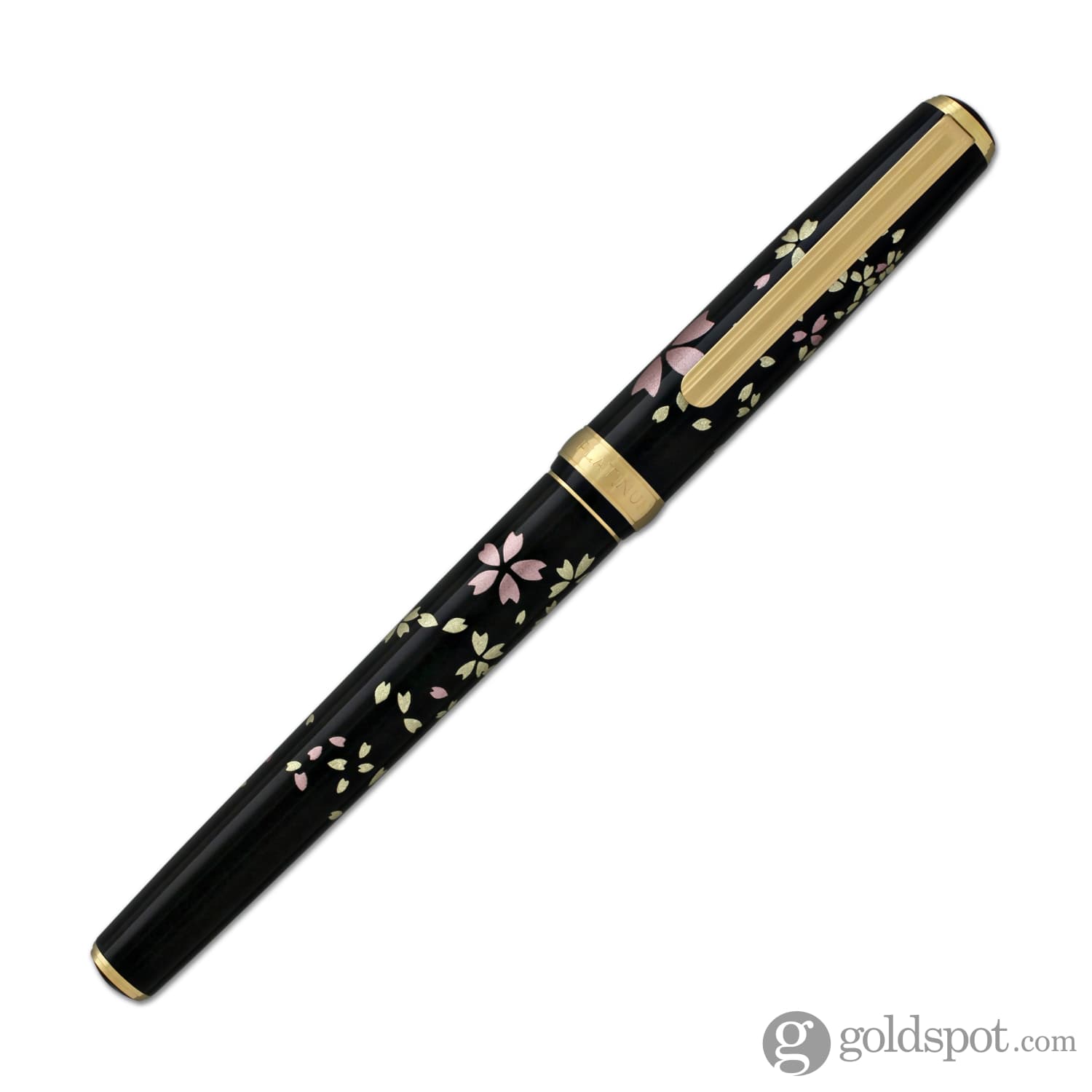 Platinum Classic Maki-e Fountain Pen in Cherry Blossom - 18K Gold