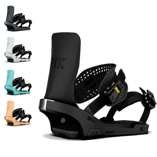 FIX ビンディング BINDING BLOCK3 25-26 バインディング スノーボード