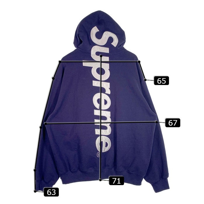 SUPREME シュプリーム 23AW Satin Applique Sweatshirts サテン